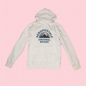 Aeropostale Classic White Hoodie